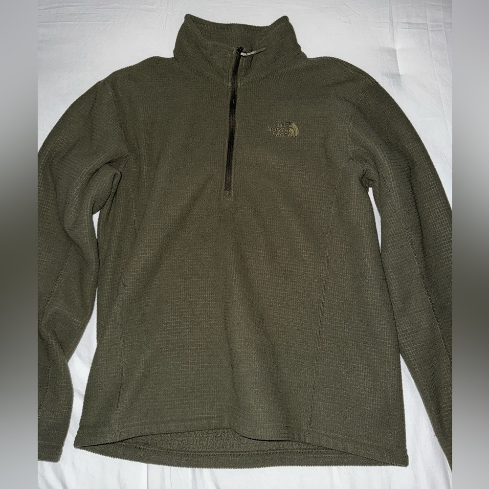 North Face 1/4 zip sweater